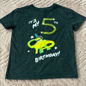 Kids Dinosaur Birthday T-Shirt